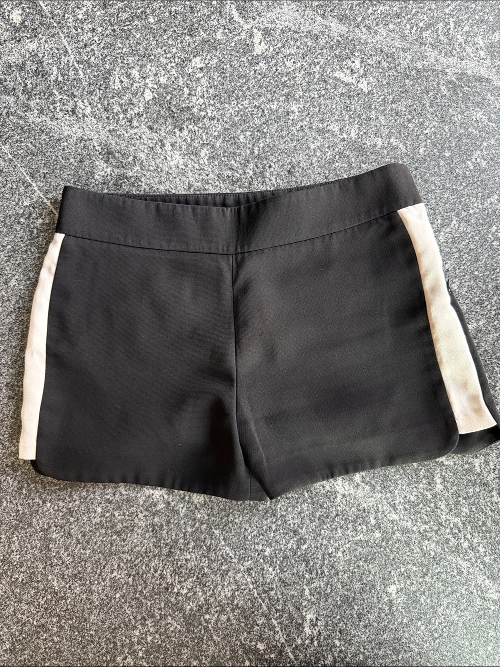 J. Crew Black/white Women's Tuxedo Shorts